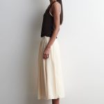 Pleated Regular Skirt