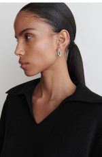 Knitted Sweater Black - Image 3