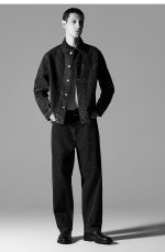 Denim Collared Shirt Black