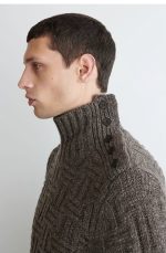 Wool Sweater Brown - Image 2