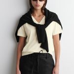 Cotton V-Neck T-Shirt