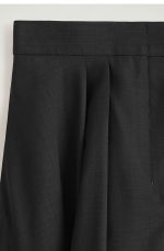 Pleated Trousers Black - Image 4