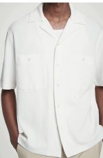 Seersucker Shirt White - Image 3
