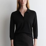 Standard Polo-collar Merino Wool Knitwear