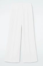 Straight Trousers White