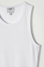 Sleeveless Vest White - Image 5