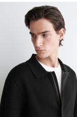 Wool Jacket Black - Image 3