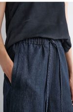 Denim Drawstring Jeans - Image 3