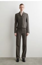 Wool Slim Jacket