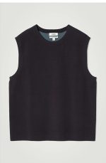 Cotton Vest Navy - Image 3