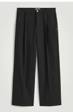 Denim Pleated Pants - Image 4
