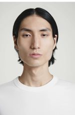 Wool Round-Neck T-Shirt White - Image 3