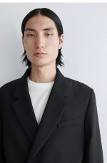 Wool Jacket Black - Image 3