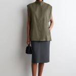Turtleneck Vest Khaki