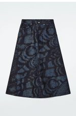 Denim Regular Skirt - Image 3