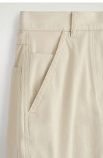Cotton Pants Beige - Image 5