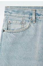 Casual Straight Low Waist Washed Denim Spring & Fall Wear Ma - Image 4