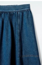 Denim Regular Skirt - Image 4