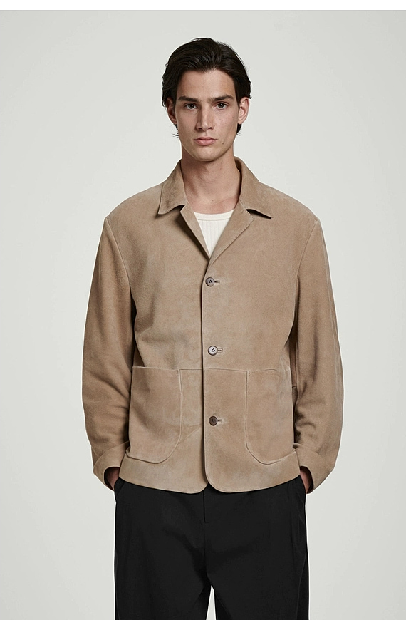 O1CN01pjc80q1u7vtCqPYtC_!!4611686018427380567-0-item_pic Linen Regular Jacket - Image 1