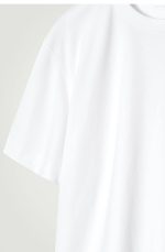 Wool Round-Neck T-Shirt White - Image 5