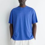 Round-Neck T-Shirt Blue