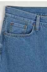 Denim Straight Shorts - Image 5