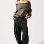 Wool Barrel Pants