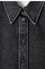 Denim Collared Shirt - Image 4