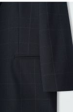 Loose Plaid Suit Outerwear - Image 4