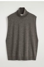 Wool Vest Gray - Image 3