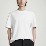 Wool Round-Neck T-Shirt White