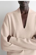 Merino V-Neck Sweater - Image 3