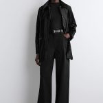 Wide-Leg Pants Black