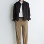 Cotton Straight Pants