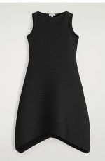Pleated Dress Black - Image 4