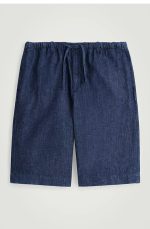 Denim Drawstring Pants Gray - Image 3