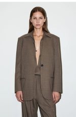 Wool Jacket Brown