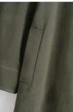 Casual Wool Blend Neckline Overalls - Image 5