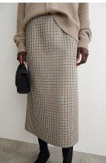 Wool Regular Skirt - Image 3