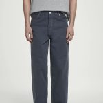 Casual Mid Waist Full Length Denim