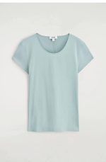 Round-Neck T-Shirt Blue - Image 4