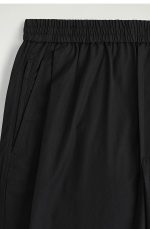 Cotton Barrel Pants Black - Image 5
