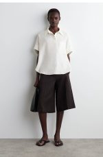 Linen Cardigan White - Image 2