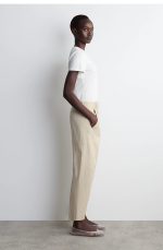 Cotton Pants Beige - Image 2