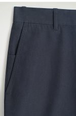 Cotton Straight Pants - Image 5