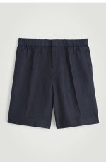 Linen Shorts Navy - Image 4
