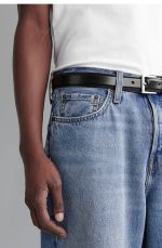 Denim Straight Trousers - Image 3