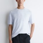 Linen Round-Neck T-Shirt