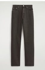Denim Straight Trousers - Image 4
