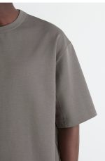 Drawstring T-Shirt Gray - Image 3